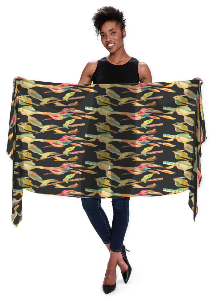 Luxury wardrobe travel resort wear cashmere expensive silk scarf Great gift for mom, anniversary gift or birthday gift