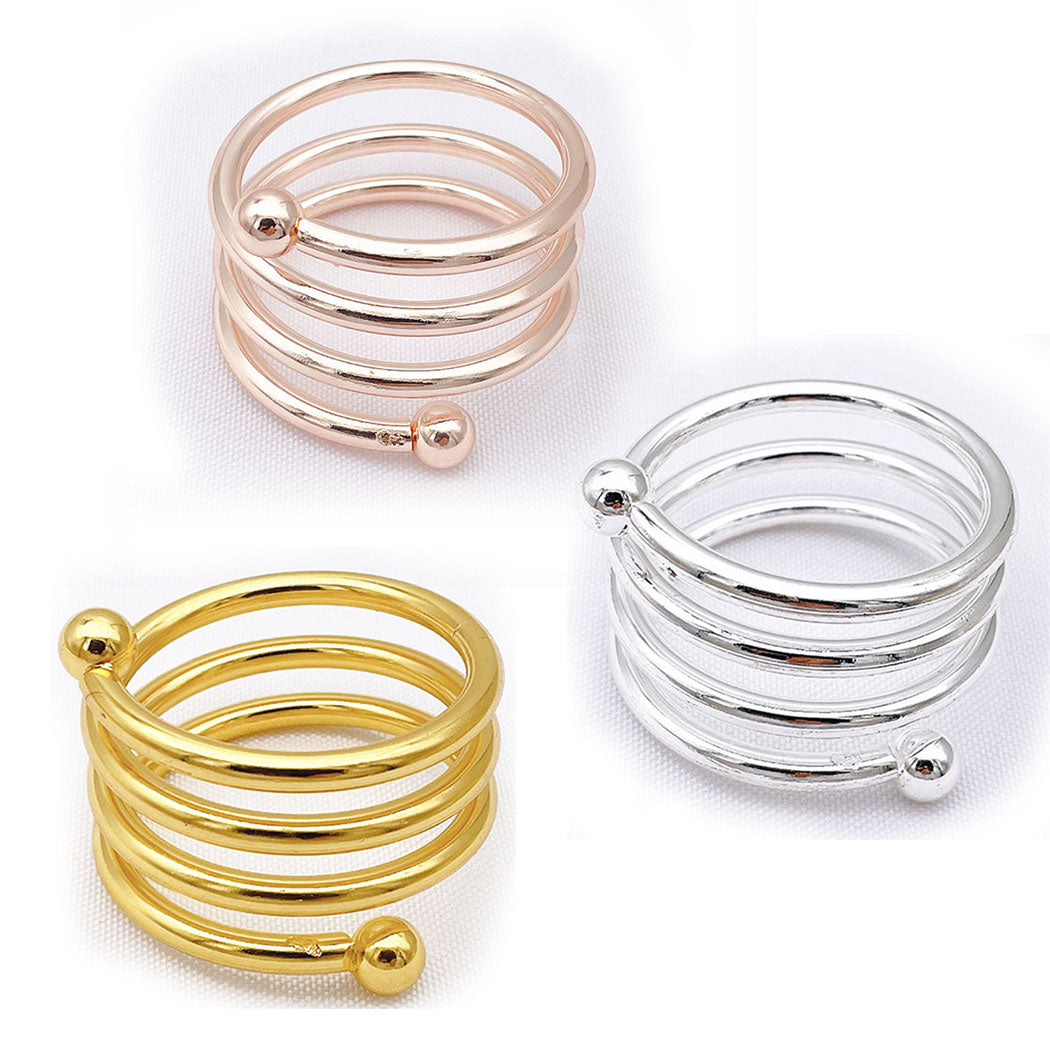 elegant metal rings to suit any scarf.  It's a perfect Christmas stocking stuffer.