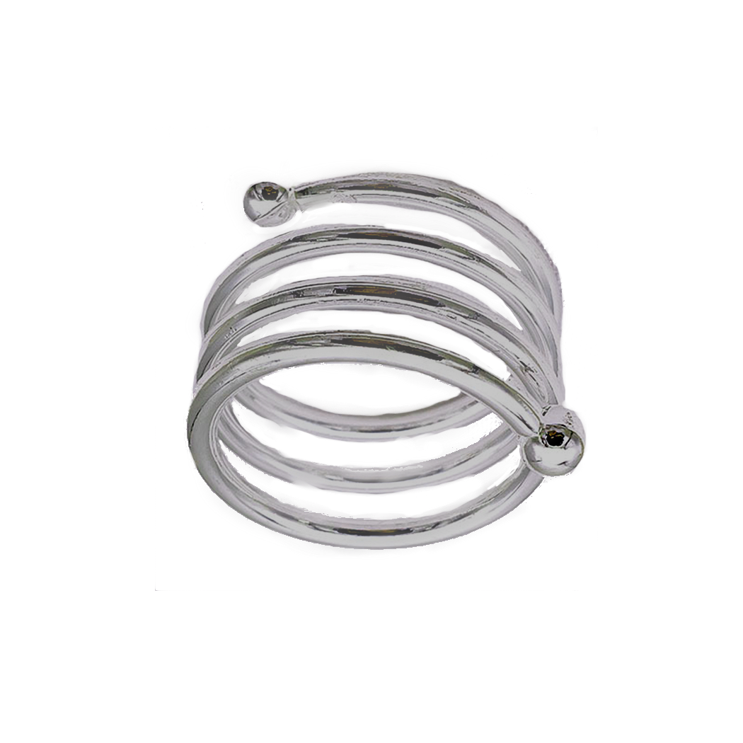 BIG Spiral Scarf Ring  — 30 left